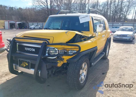 2007 Toyota Fj Cruiser from USA, damaged, VIN JTEBU11F970006424